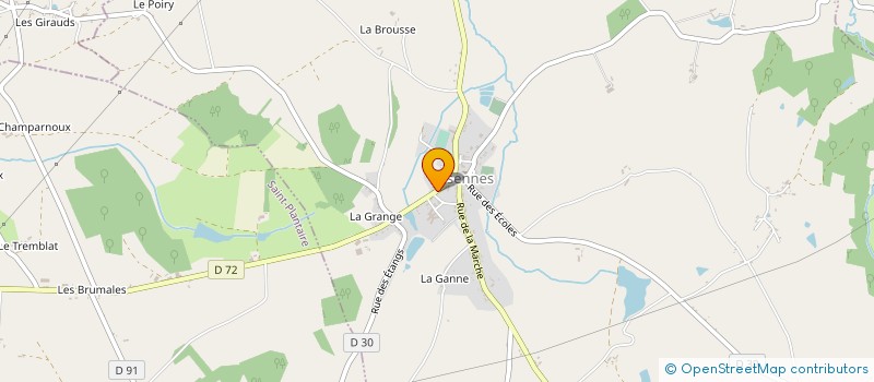 localisation de l'entreprise ASS TRAUMATISES CRANIENS ET LEUR FAMILLE à ORSENNES