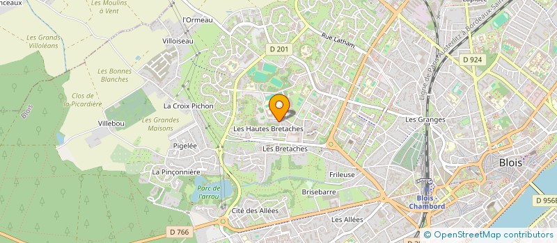 localisation de l'entreprise ASS TRAVAIL COMMERC MAROC LOIR & CHER à BLOIS