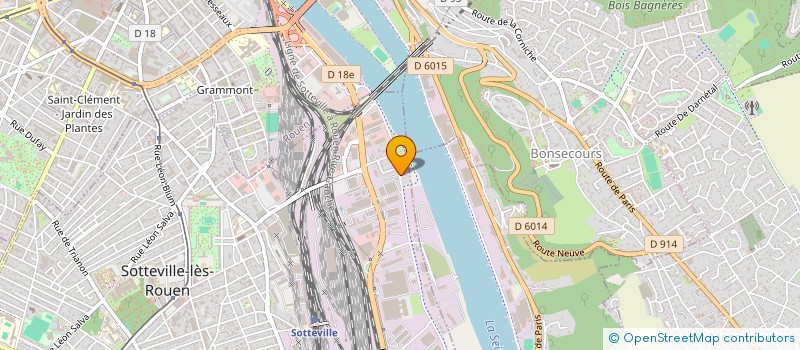 localisation de l'entreprise ASS TRAVAIL GENS DU VOYAGE à SOTTEVILLE-LES-ROUEN