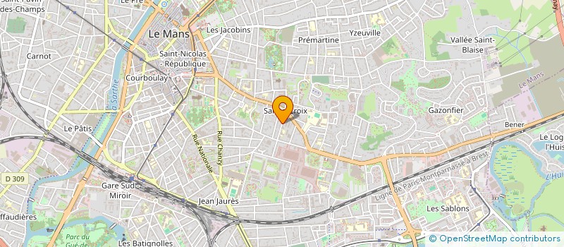 localisation de l'entreprise ASS TRAVAILLEURS MAROCAINS EN FRANCE à LE MANS