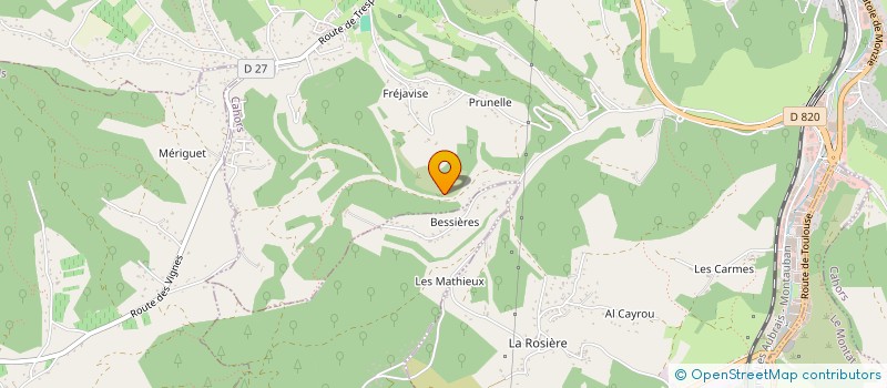 localisation de l'entreprise ASS TREMPLIN à CAHORS