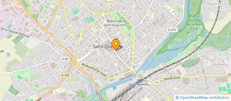 localisation de l'entreprise ASS TROQUE SERVICE ST QUENTINOIS à SAINT-QUENTIN