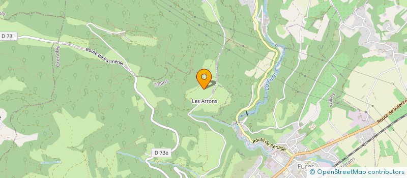 localisation de l'entreprise ASS TULLINS ESCALADE ET HAUTE MONTAGNE  TULLINS
