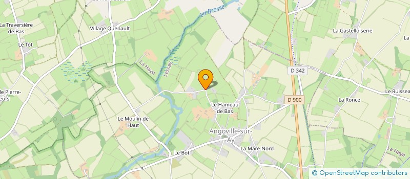 localisation de l'entreprise ASS  U C A I L  LESSAY