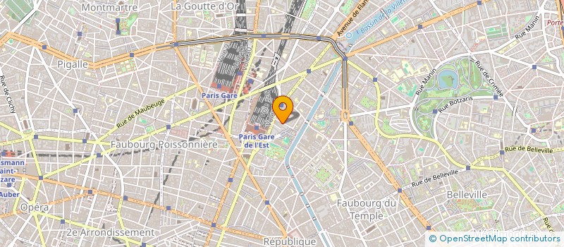 localisation de l'entreprise ASS  U C A O P  PARIS