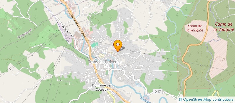 localisation de l'entreprise ASS  U-N-R-P-A à TRANS-EN-PROVENCE