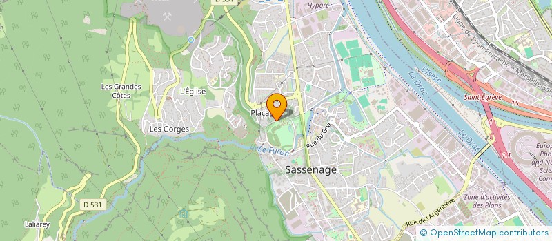 localisation de l'entreprise ASS U.S.E.P DE NOYAREY à NOYAREY