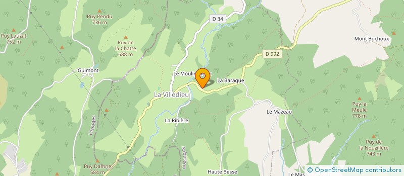 localisation de l'entreprise ASS UN TEMP POUR SOI à LA VILLEDIEU