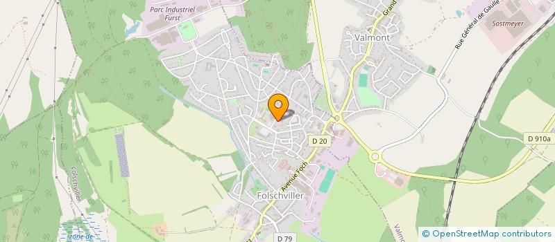 localisation de l'entreprise ASS UNION ACTIVITES CULTURELLES EDUCATIV à FOLSCHVILLER