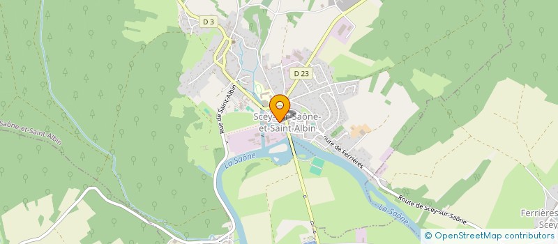 localisation de l'entreprise ASS  UNION COMMERCANT INDUSTRIEL ARTISAN  SCEY-SUR-SAONE-ET-SAINT-ALBIN