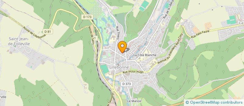 localisation de l'entreprise ASS UNION DEPART DEFENSE DROIT LOG LOCAI à LILLEBONNE