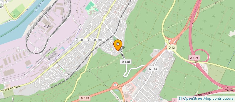 localisation de l'entreprise ASS UNION DES FEMMES FRANCAISE  GRAND-COURONNE