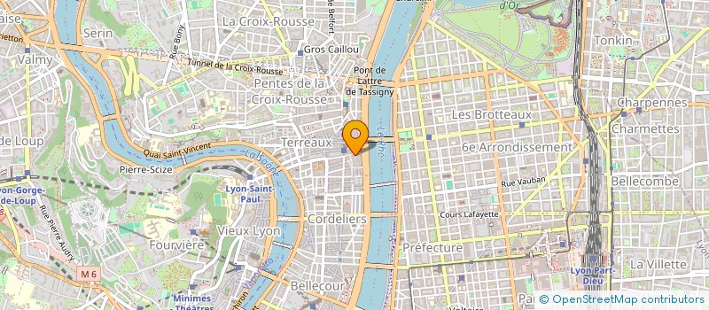 localisation de l'entreprise ASS  UNION DES MARCHADS DE SOIE à LYON