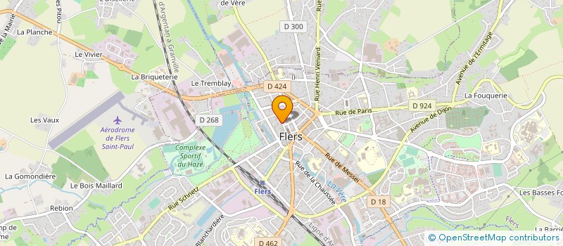 localisation de l'entreprise ASS UNION DES VIEUX DE FRANCE à FLERS