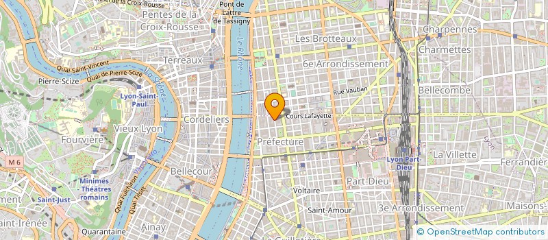 localisation de l'entreprise ASS  UNION DU LYONNAIS DES PECHEURS LIGN  LYON