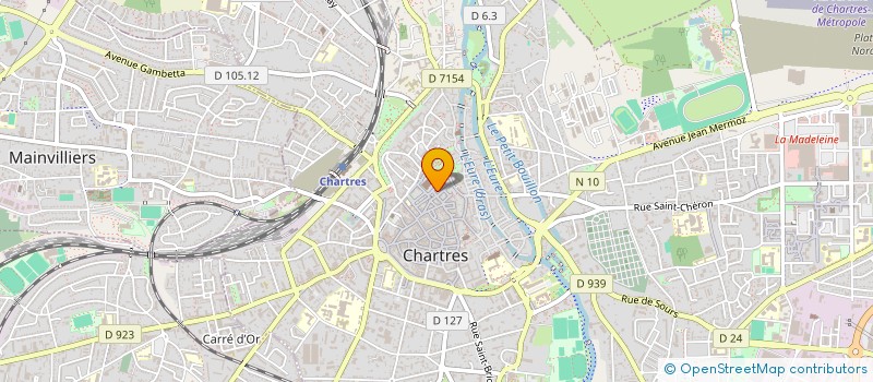 localisation de l'entreprise ASS UNION GLE SPORTIVE à CHARTRES