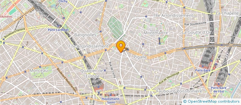 localisation de l'entreprise ASS  UNION INT DES HUISSIERS DE JUSTICE  PARIS