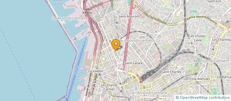 localisation de l'entreprise ASS UNION MARSEILLAISE DU 3 AGE à MARSEILLE