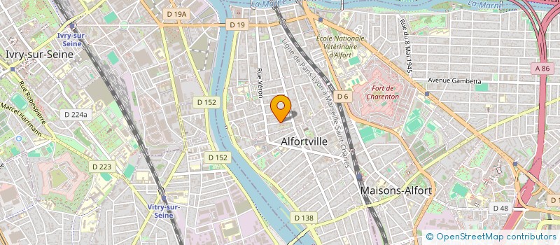 localisation de l'entreprise ASS UNION NATIONALE COMBATTANT à ALFORTVILLE