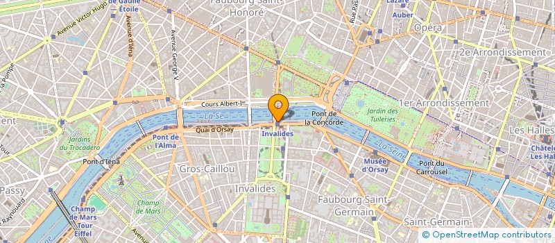 localisation de l'entreprise ASS UNION NATIONALE COMBATTANTS 7  PARIS 07