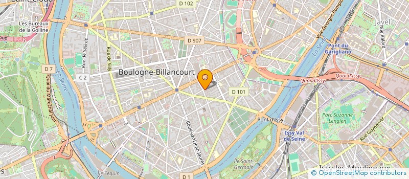 localisation de l'entreprise ASS UNION PERSONNELS RESTAUR MUNICIPAUX à BOULOGNE-BILLANCOURT
