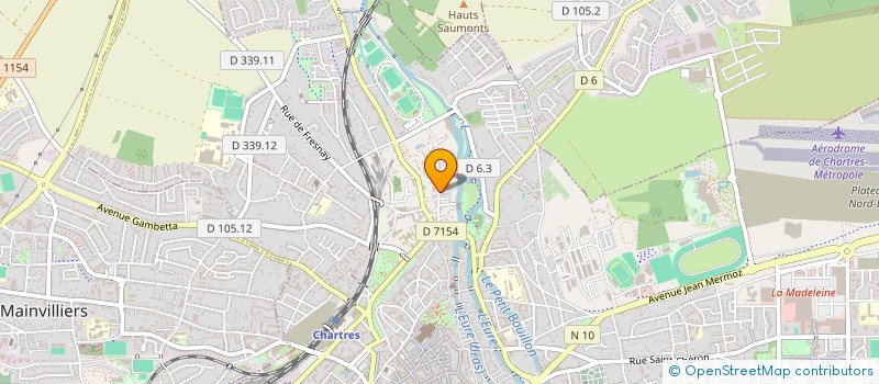 localisation de l'entreprise ASS UNION PROFESSIONNELLE DU CLERGE à CHARTRES