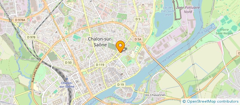 localisation de l'entreprise ASS  UNION REGIONALE SYNDICATS DE  CHALON-SUR-SAONE