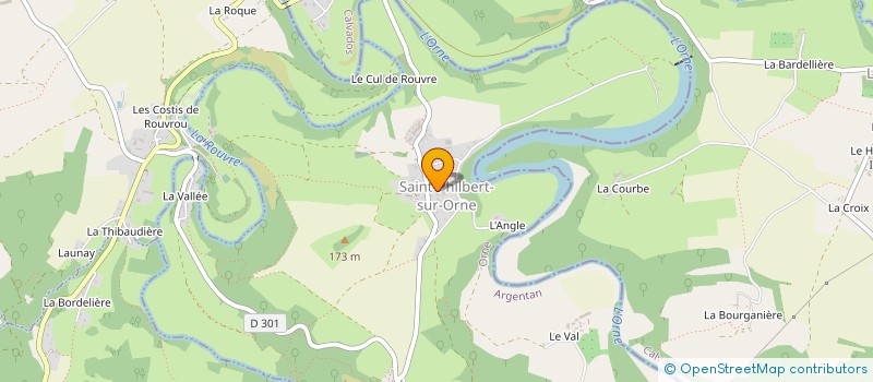 localisation de l'entreprise ASS UNION SPORTIVE ATHISIENNE FOOTBALL à ATHIS-VAL DE ROUVRE