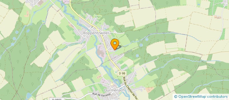 localisation de l'entreprise ASS UNION SPORTIVE DE ROPPENTZWILLER à ROPPENTZWILLER