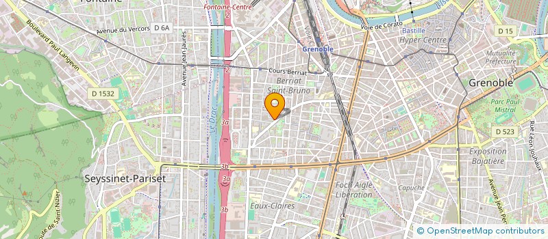 localisation de l'entreprise ASS UNITAGE à GRENOBLE