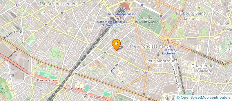 localisation de l'entreprise ASS UNITE MOUVEM GROUP RECHERC AUDIO  PARIS