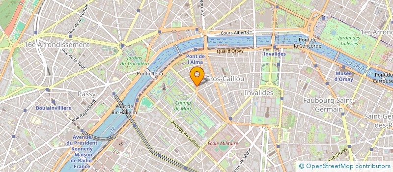 localisation de l'entreprise ASS UNITES SOINS PALLIATIFS DOMICILE à PARIS