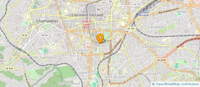 localisation de l'entreprise ASS UNIVER RECHE ECONO DEVELOP INTERNAT à CLERMONT-FERRAND