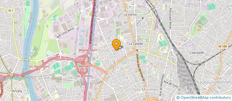 localisation de l'entreprise ASS UNIVERS à TOULOUSE