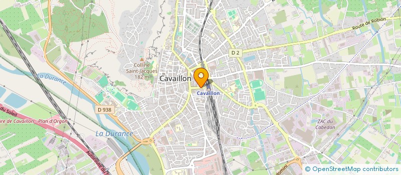 localisation de l'entreprise ASS UNIVERSELLE REINSERTION ACTIVE à CAVAILLON
