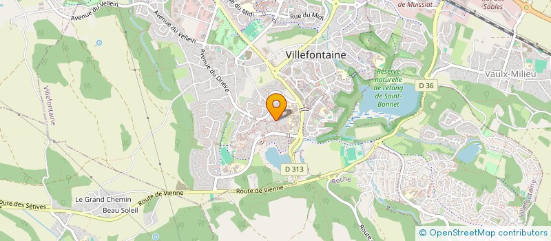 localisation de l'entreprise ASS UNS ET LES AUTRES à VILLEFONTAINE