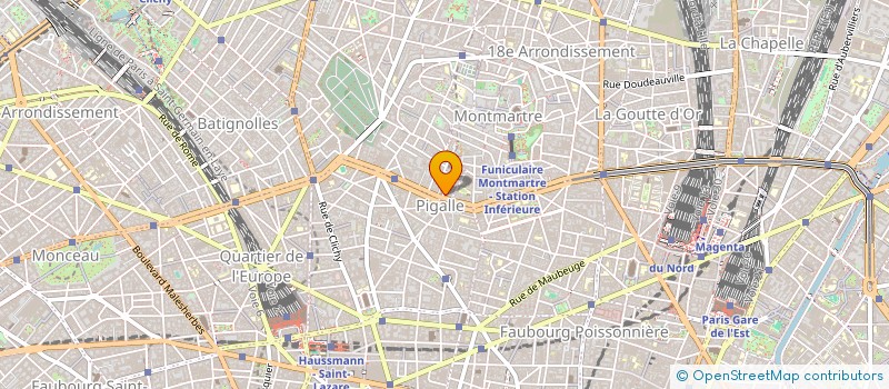 localisation de l'entreprise ASS  URBAN SAX AGENT ARTISTIQUE  PARIS