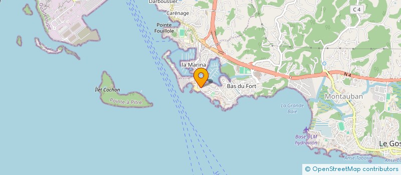 localisation de l'entreprise ASS URBANISTES GUADELOUPE à LE GOSIER