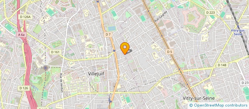 localisation de l'entreprise ASS URGENCES CARDIOLOGIQUES DE PARIS à VITRY-SUR-SEINE