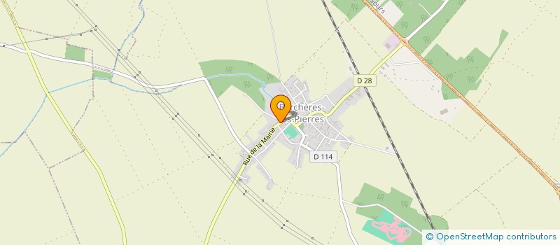 localisation de l'entreprise ASS USAGERS POUR RACCORDEMENT RESEAU à MIGNIERES
