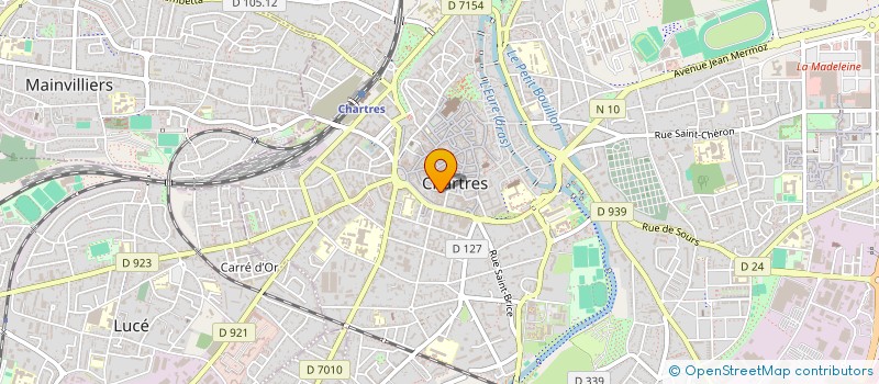 localisation de l'entreprise ASS USAGERS RESTAURANT ADMNIST FINANCES à CHARTRES