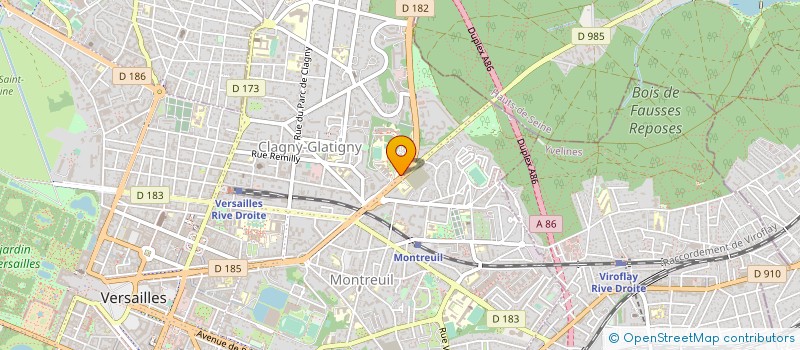 localisation de l'entreprise ASS USEP DES ECOLES DE VERSAILLES à VERSAILLES