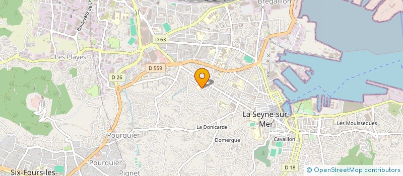 localisation de l'entreprise ASS USEP RENAN 1 à LA SEYNE-SUR-MER