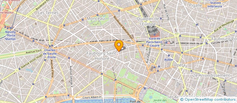 localisation de l'entreprise ASS UTILIS RESTAU INTER ENTREP 8 DELCASS à PARIS