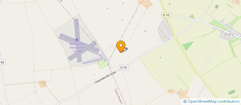 localisation de l'entreprise ASS UTILISATEURS AERODROME FAY à SAINT-AUBIN