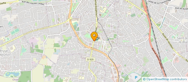 localisation de l'entreprise ASS UTILISATEURS DONNEES ENVIRON LOCAL à ORLEANS