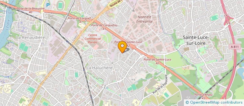 localisation de l'entreprise ASS UTILISATEURS DU LOGICIEL ESTIA à NANTES