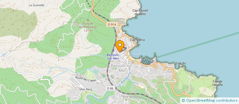 localisation de l'entreprise ASS UTILISATEURS MARQUE TOM SUD  BANYULS-SUR-MER