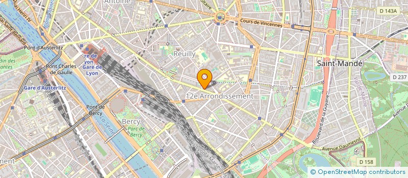 localisation de l'entreprise ASS UTILISATEURS RESTAURANT LE DAUMESNIL à PARIS