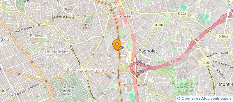 localisation de l'entreprise ASS UTILISATEURS TELEDETECTION  PARIS
